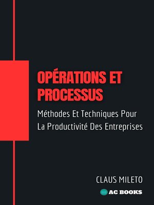 cover image of Opérations Et Processus
